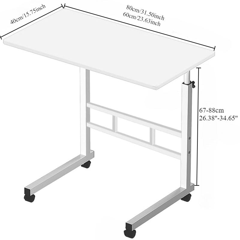 مكتب بجانب السرير مع عجلات عال - مراجعة Tablet Lap Desk وسعره