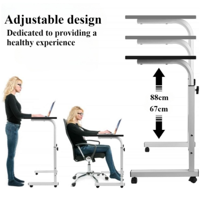 مكتب بجانب السرير مع عجلات عال - مراجعة Tablet Lap Desk وسعره