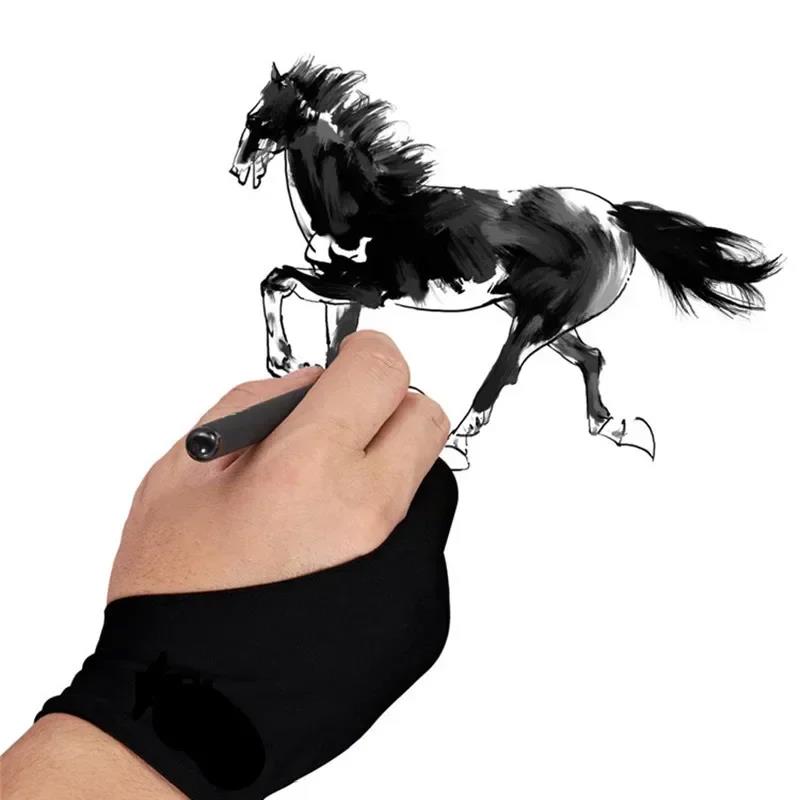 قفازات رسم بإصبعين مضادة للمس  - مراجعة Drawing Glove Artist وسعره