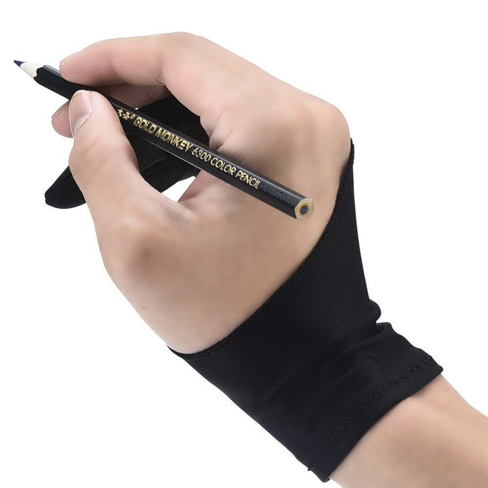 قطعتان من قفازات الرسم ذات الإ - مراجعة Drawing Glove Artist وسعره