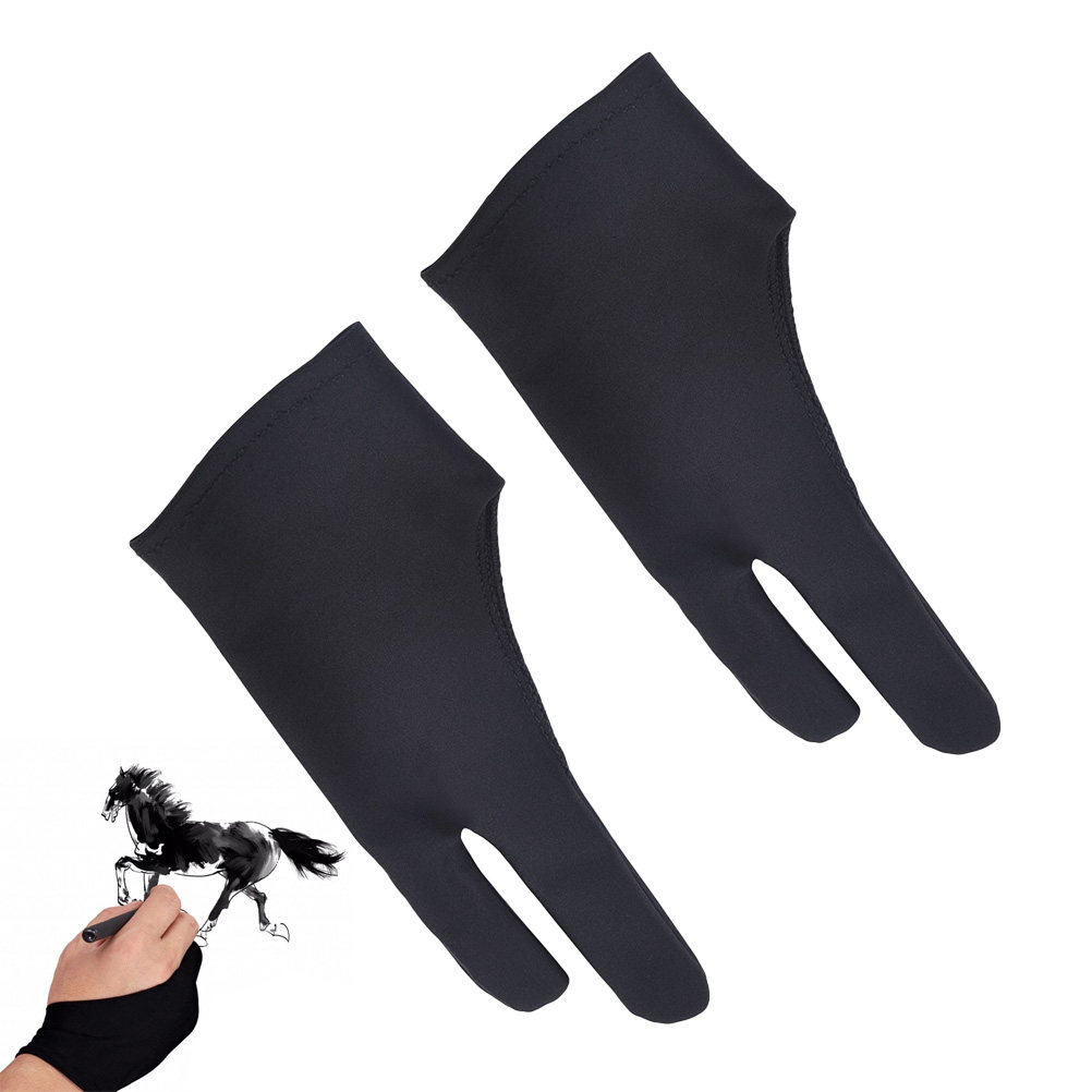 قطعتان من قفازات الرسم ذات الإ - مراجعة Drawing Glove Artist وسعره