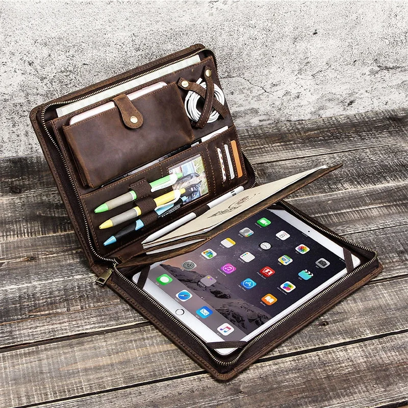 حقيبة تخزين جلدية للأجهزة اللو - مراجعة Tablet Tech Accessories وسعره