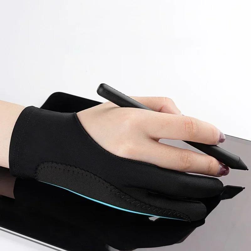 قفاز رسم مضاد للمس بإصبعين لرس - مراجعة Drawing Glove Artist وسعره